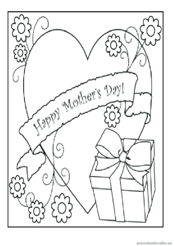 596x840 Mothers Day Colouring Pages Printable Coloring Mother Goose