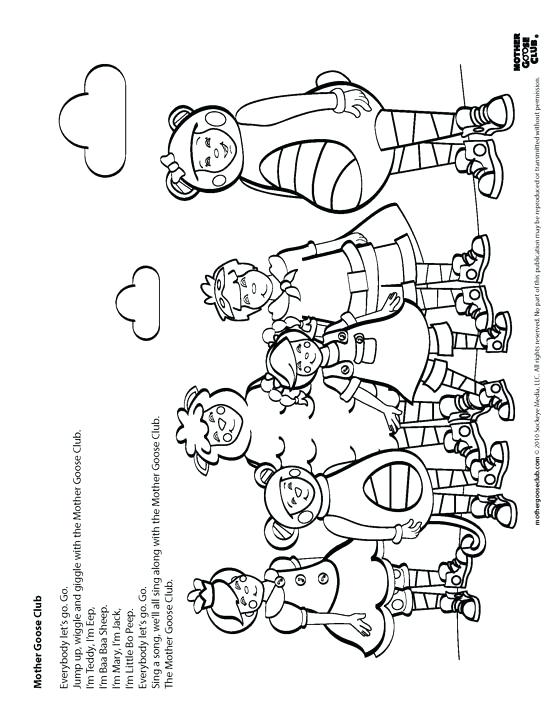 558x722 Coloring Pages Mother Goose Nursery Rhymes Coloring Pages Mother