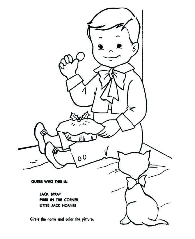 670x820 Mother Goose Coloring Pages Image For The Wheels On The Bus