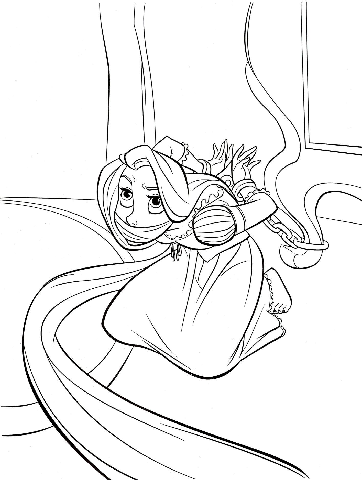 Mother Gothel Coloring Pages at GetDrawings | Free download