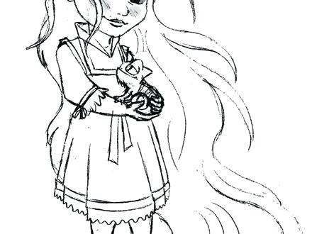 440x330 Tangled Mother Gothel Coloring Pages Little Baby Coloring Pages