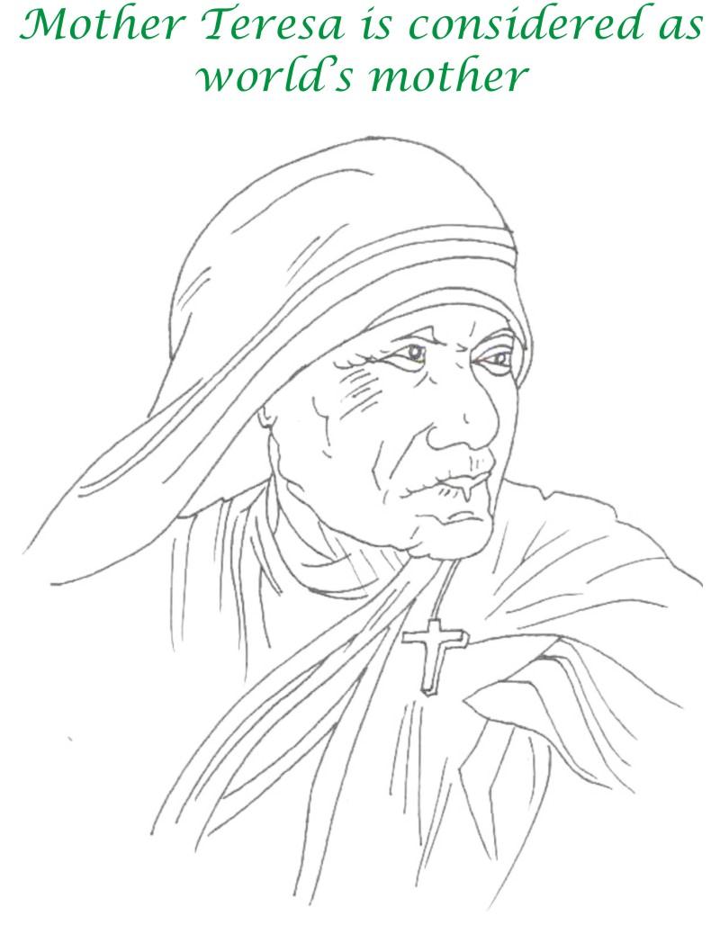 800x1058 Mother's Day Printable Coloring Page For Kids