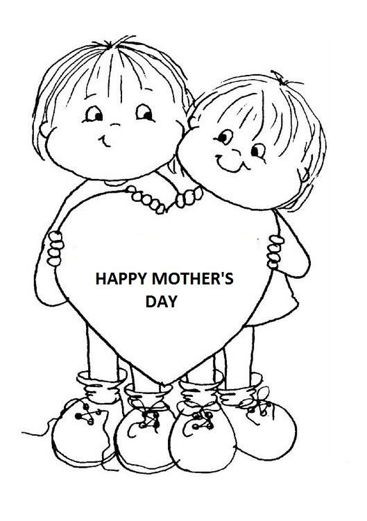 529x751 Mother's Day Coloring Page