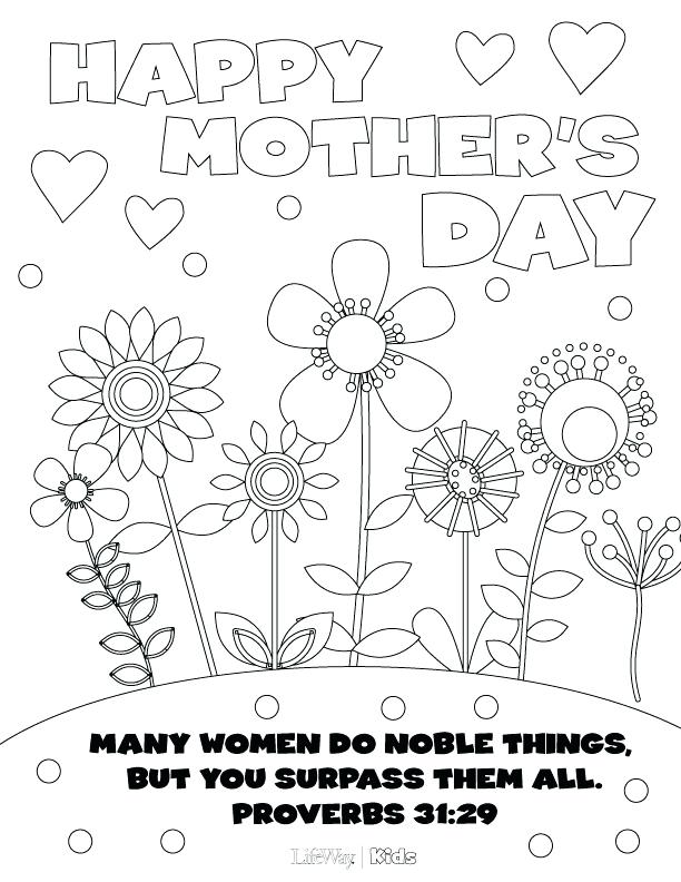 612x792 Mothers Day Coloring Pages Happy Mothers Day Coloring Pages