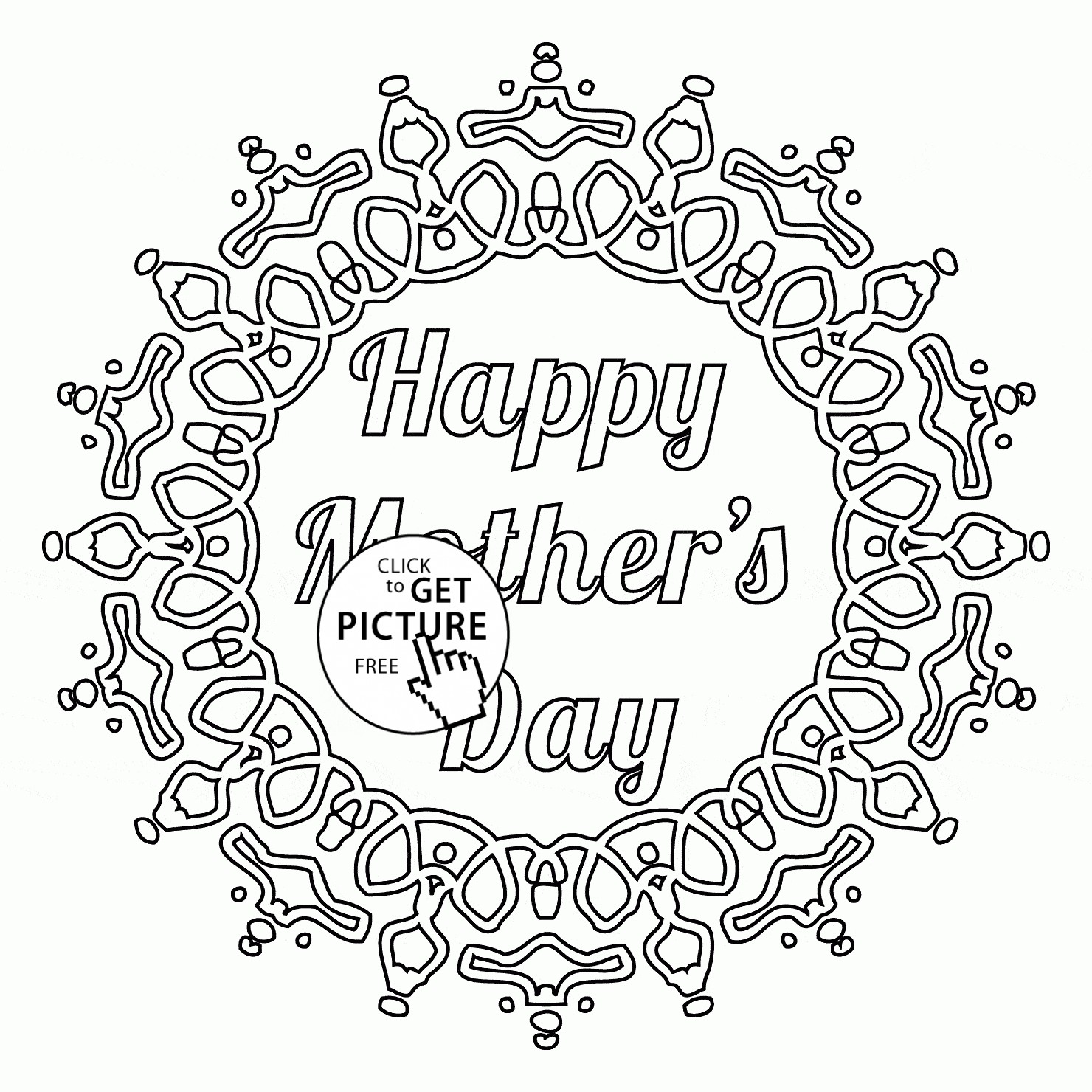 1480x1480 Mothers Day Coloring Day Pages Best Of Awesome Mother Day Color