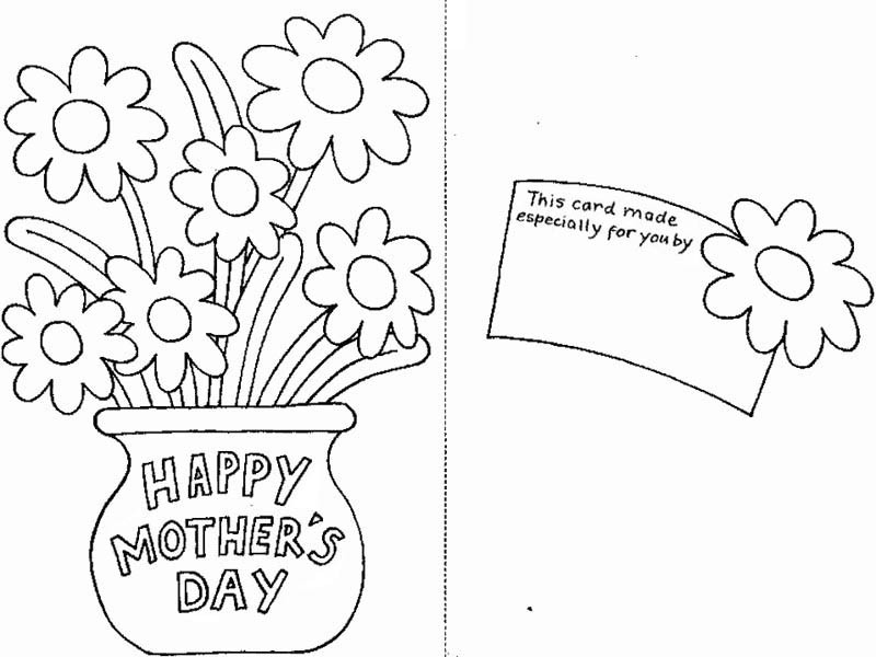 800x600 Top Mothers Day Coloring Pages