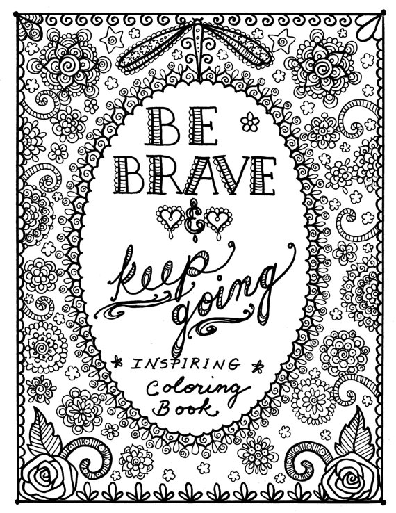 570x738 Inspirational Coloring Pages For Adults