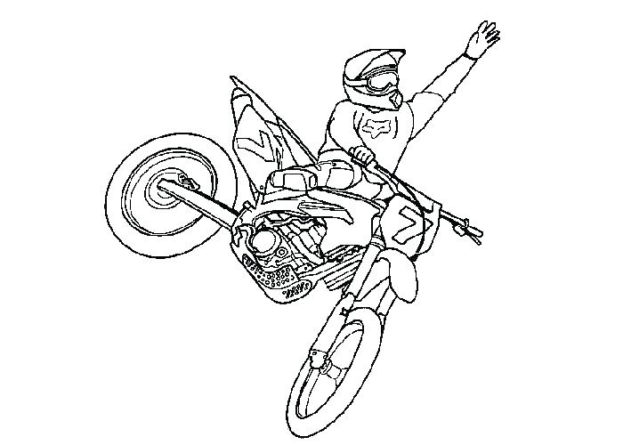 700x500 Motocross Coloring Pages Dirt Bike Coloring Pages Motocross
