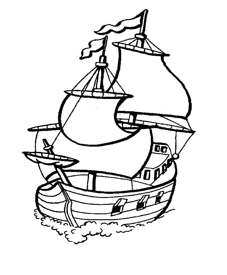 727x878 Coloring Pages Of Boats Coloring Pages Boats Free Colouring Pages