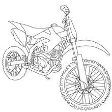 220x220 Motorcycle Coloring Pages