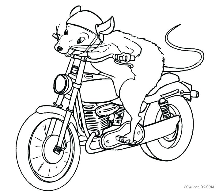 728x636 Coloring Pages Of Motorcycles Motorcycles Coloring Pages