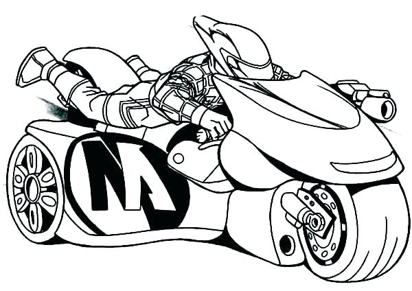 600x424 Drawn Motorcycle Colouring Page Pencil And In Color Drawn Drawn