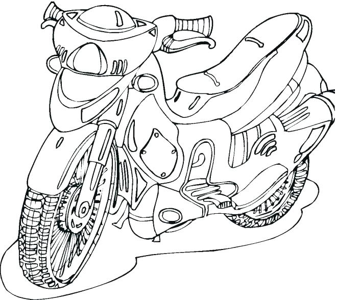 660x588 Motorcycle Color Pages Coloring Pages Of Motorcycles Coloring