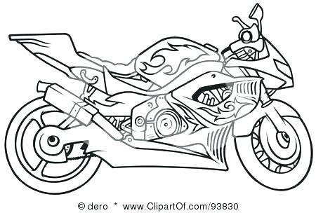 450x304 Motorcycle Coloring Pages For Kids Biker Printable Motorcycle