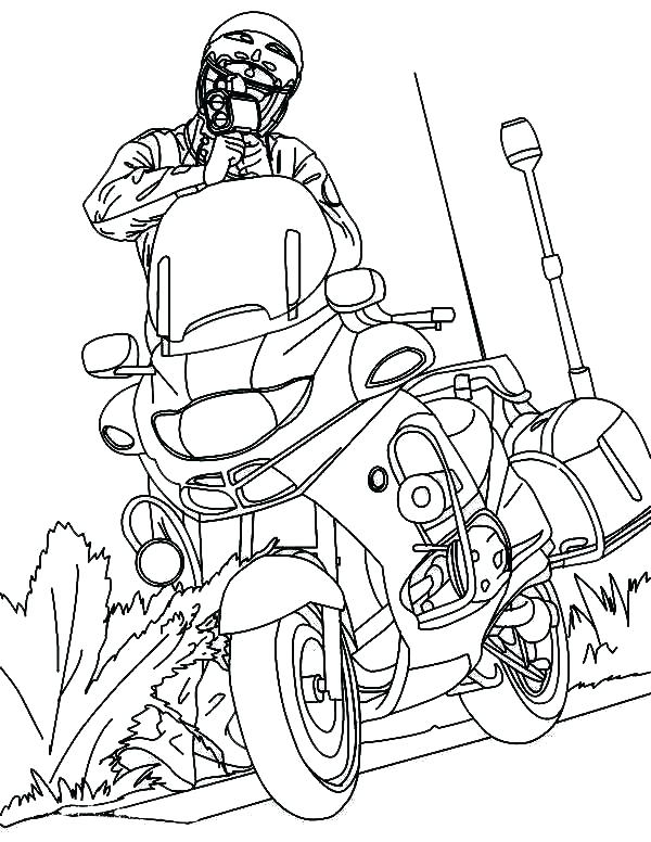 600x776 Motorcycle Coloring Pages Printable Motorcycle G Pages Printable