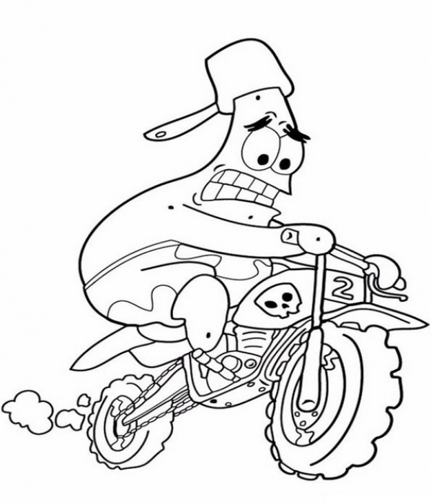625x730 Plush Motorcycle Coloring Pages To Print Printable For Kids Out
