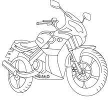 220x220 Motorcycle Racer With Helmet Coloring Pages