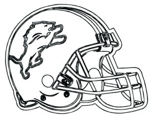 300x232 Remarkable Decoration Football Helmet Coloring Page Coloring Pages