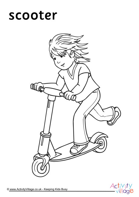 460x650 Transport Colouring Pages