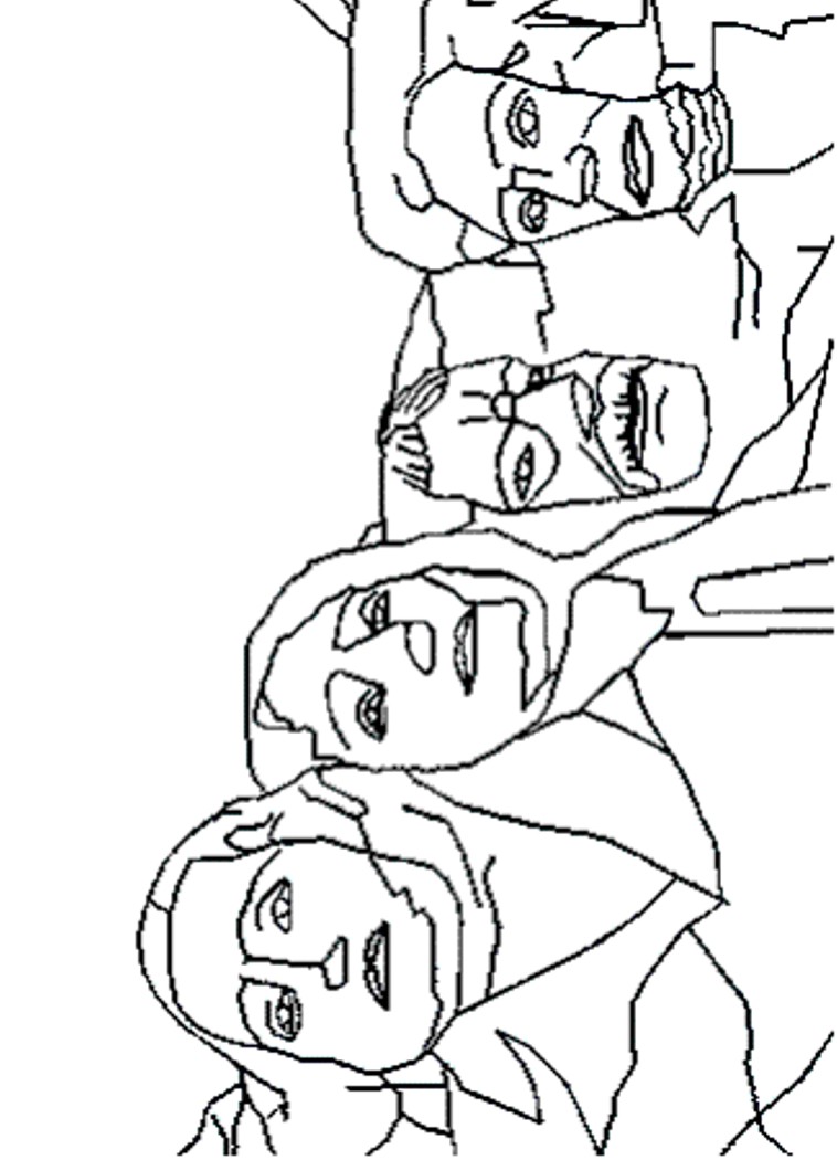 758x1050 Mount Rushmore Coloring Pages