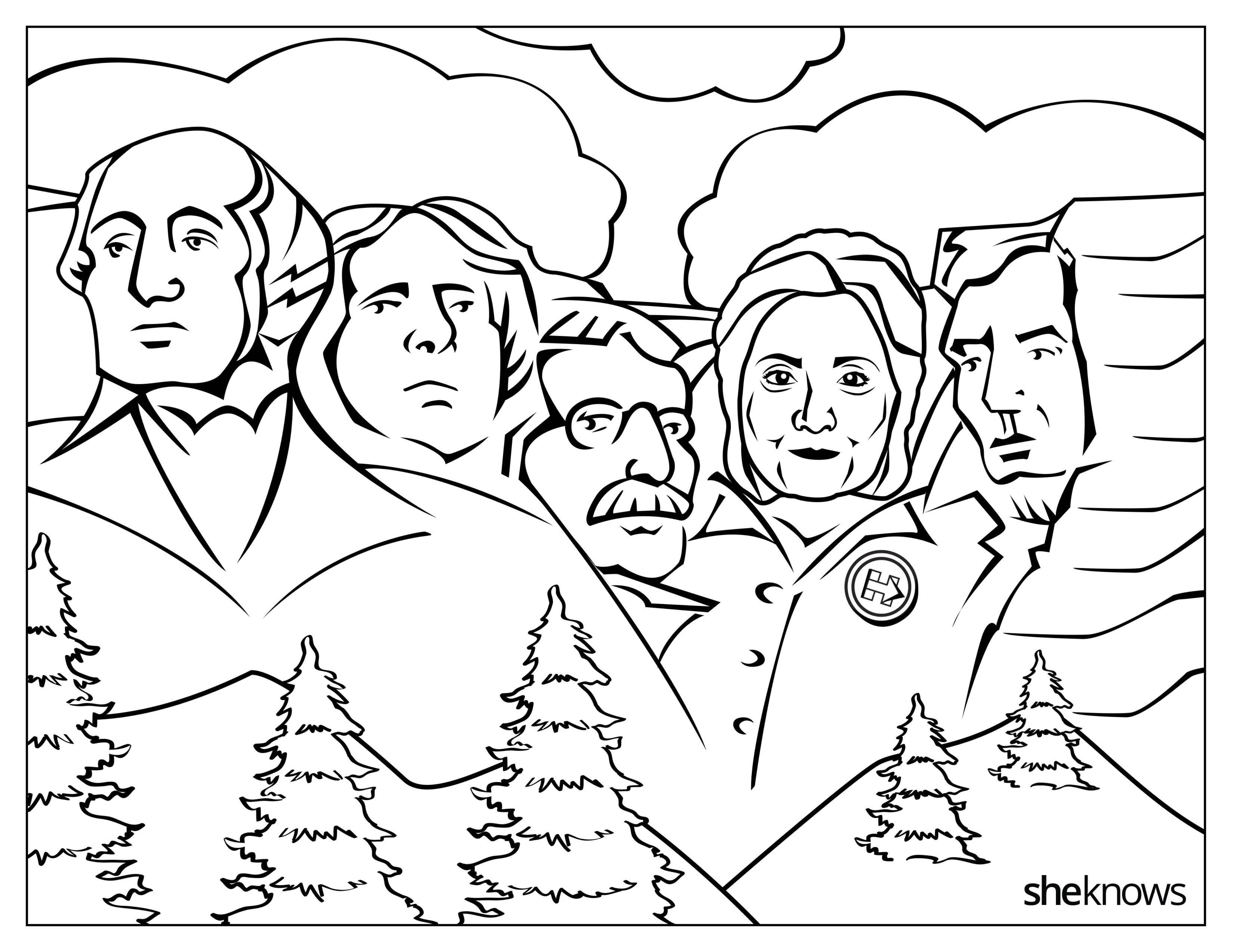 6875x5312 This Hillary Clinton Coloring Book Is Jam Packed With Girl Power