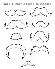 236x295 Moustache Coloring Pages Elegant Mustache Coloring Pages