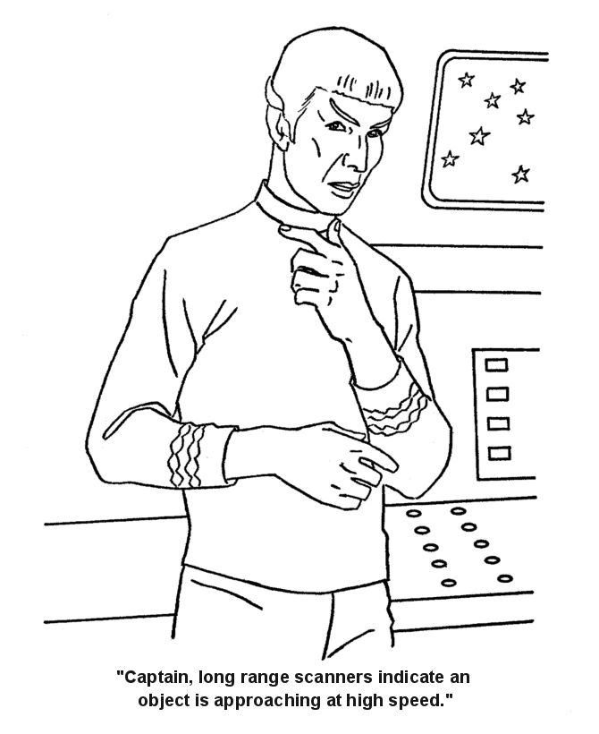 670x820 Best Coloring Pages Star Trek Images On Coloring