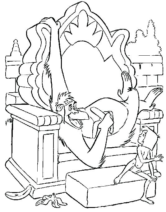 534x682 Jungle Book Coloring Page Characters Colouring Pages For Adults