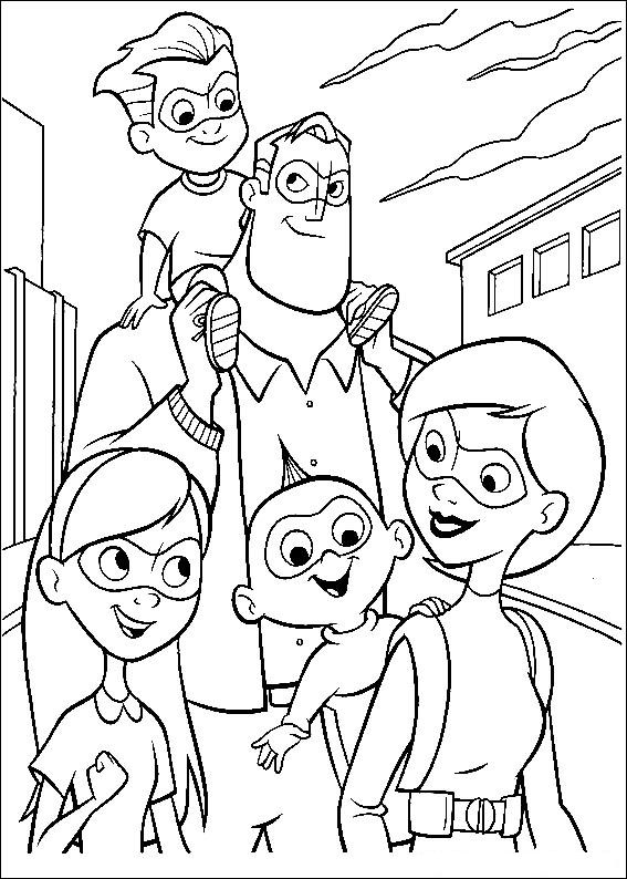 567x794 Incredible Coloring Pages