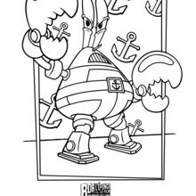 220x220 Mr Krabs Coloring Pages