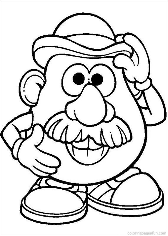 571x800 Dessin Monsieur Patate Imprimer