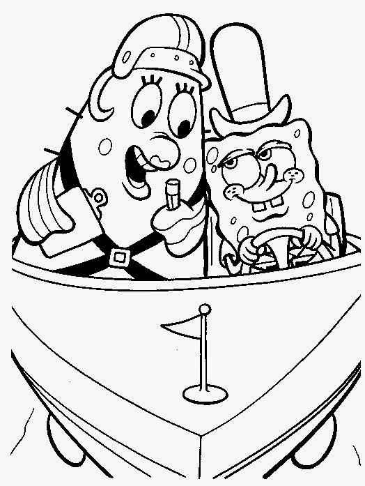 524x697 Kids Under Spongebob Squarepants Coloring Pages