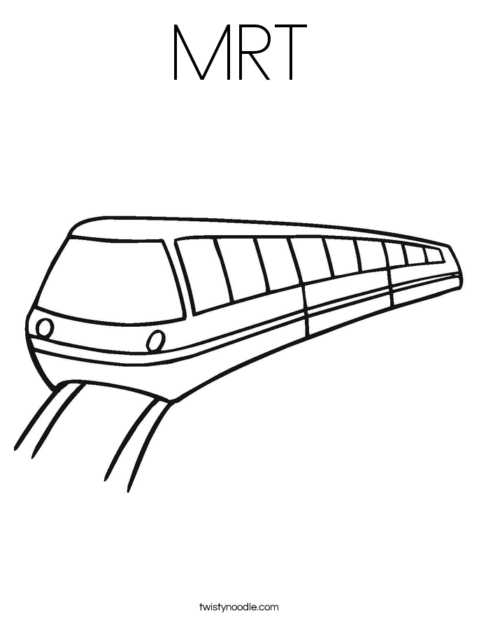 685x886 Mrt Coloring Page