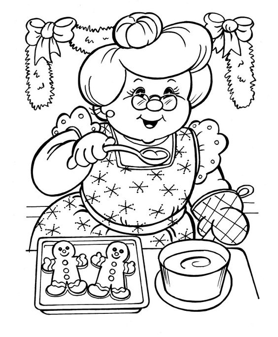 564x684 Mrs Claus Coloring Pages Christmas Coloring Pages Its Normal I
