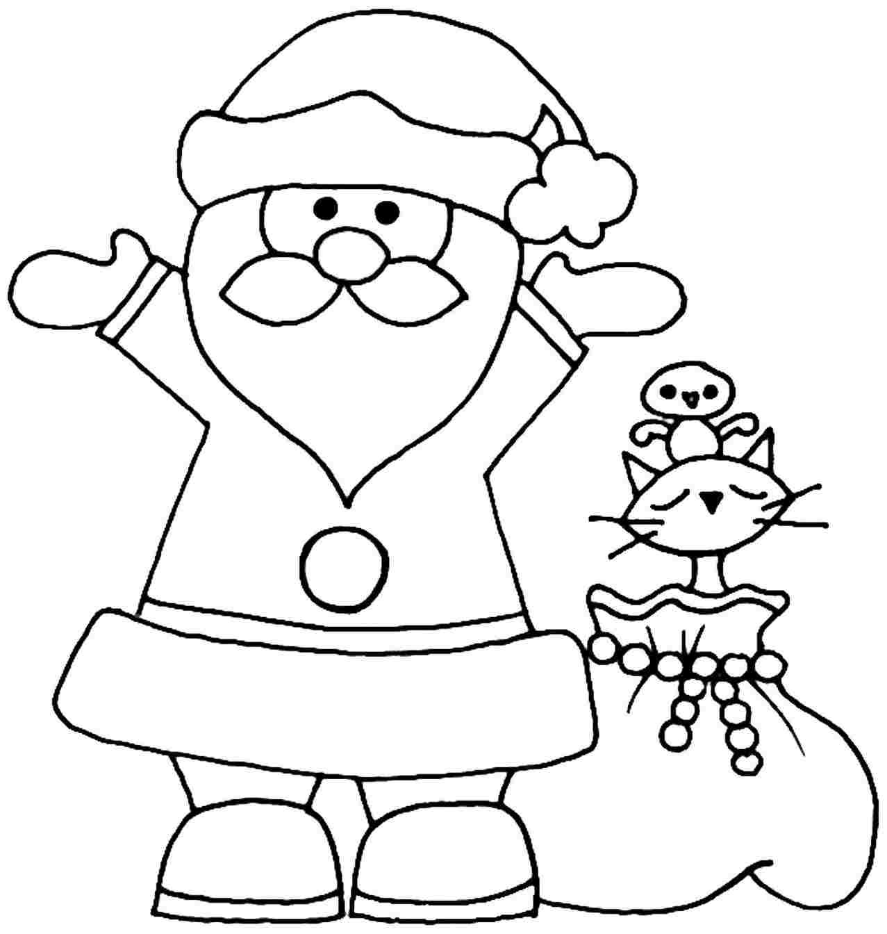1277x1344 Santa Claus Coloring Pages, Coloring Pages Santa Claus