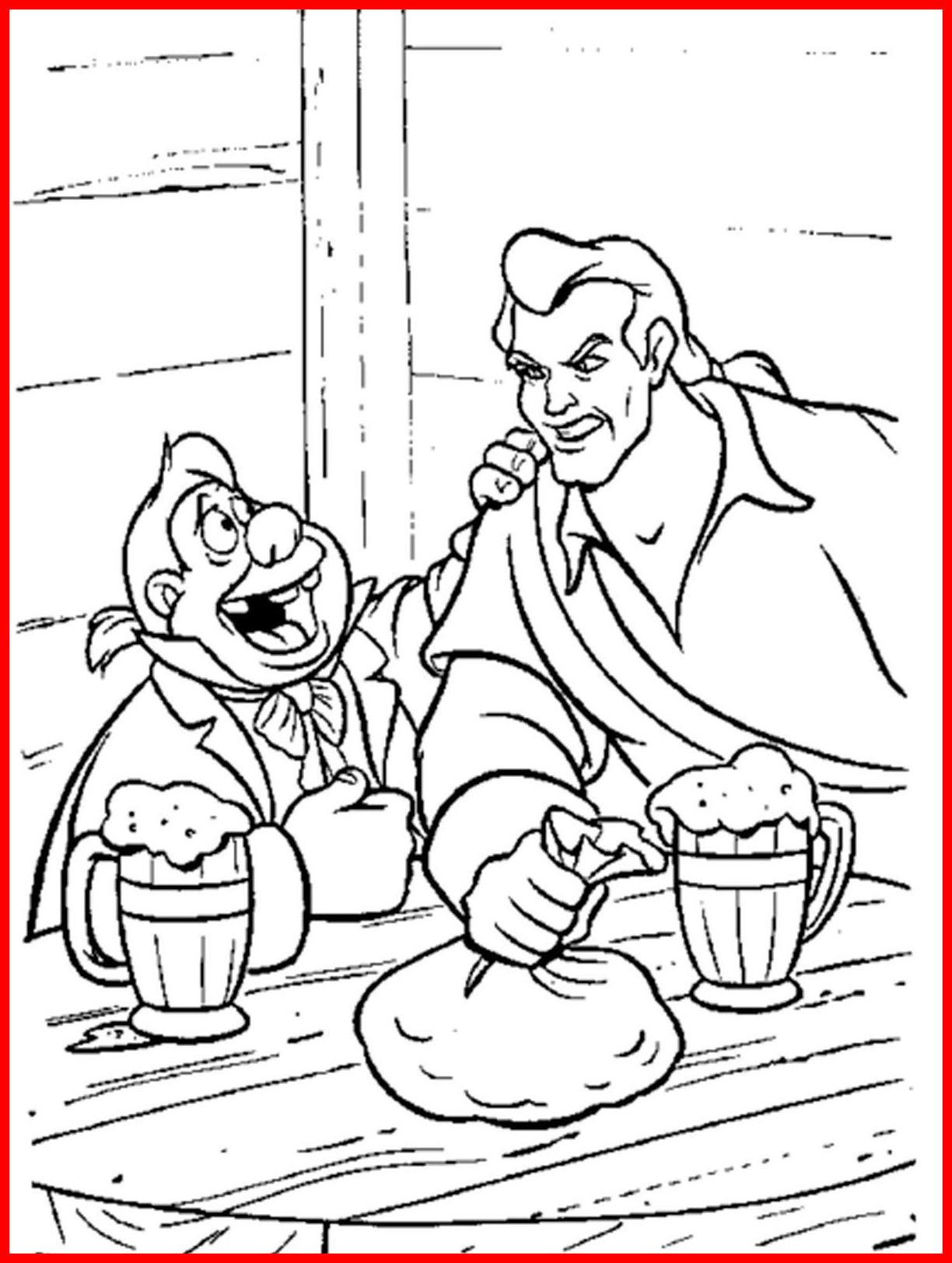 1224x1624 The Best Mrs Potts And Chip Drawings Coloring Page Of Disney