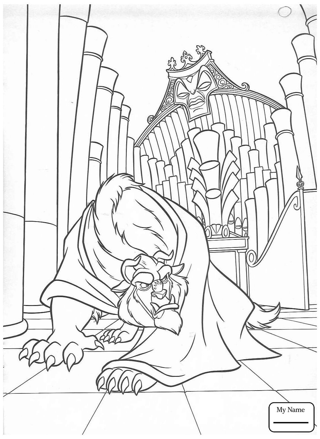 1118x1531 Unbelievable Coloring For Kids Beauty And The Beast Maestro Forte