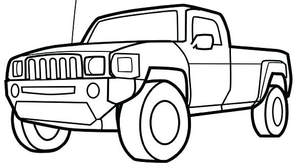 580x326 Mud Truck Coloring Pages Truck Color Pages Great Pickup Truck