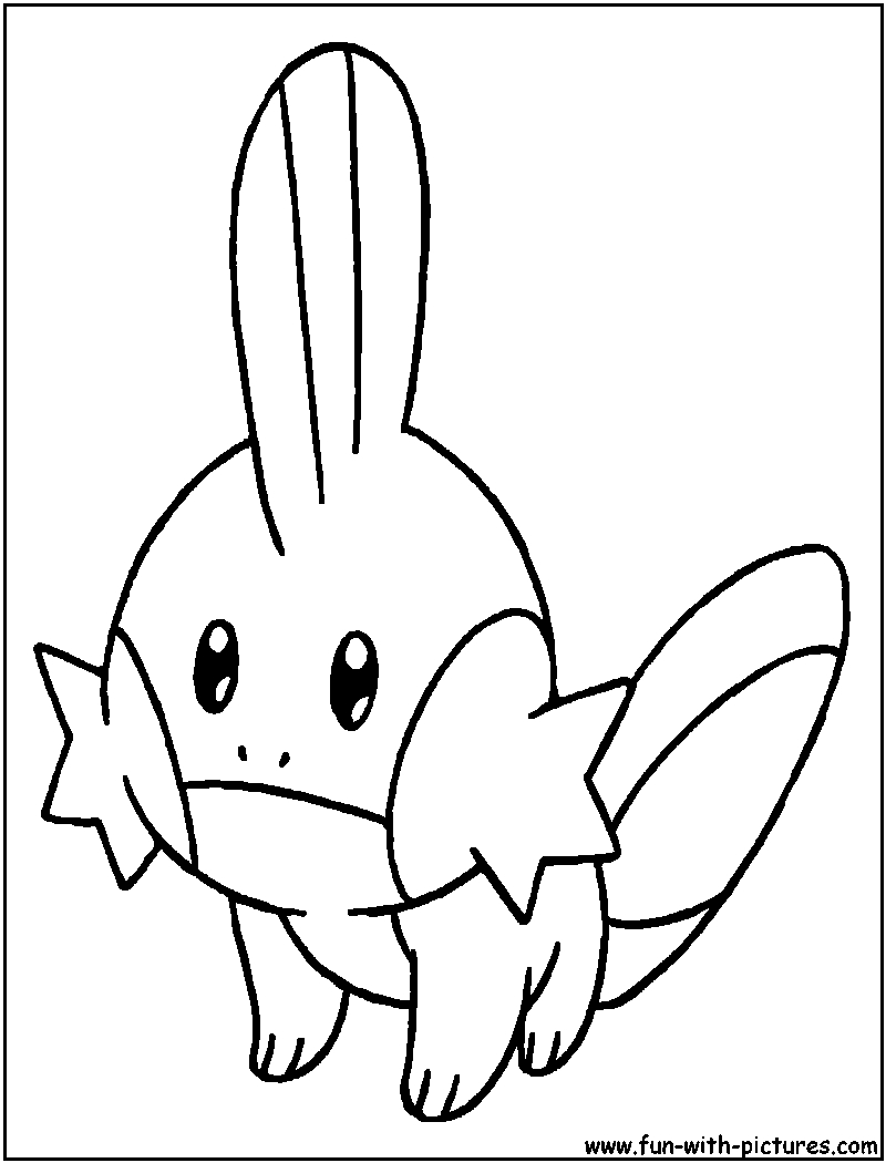 800x1050 Mudkip Coloring Pages To Print Coloring For Kids