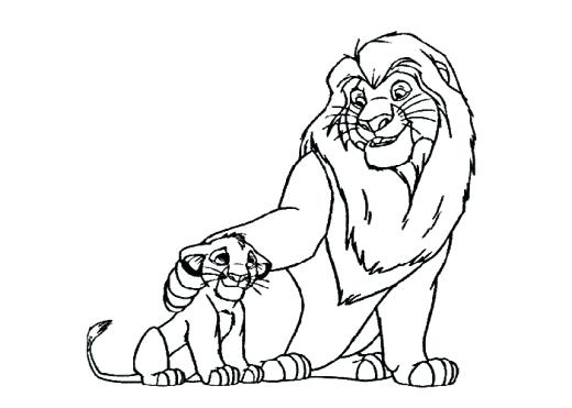 520x371 Mufasa Lion King Coloring Pages Printable Lions And Imagination