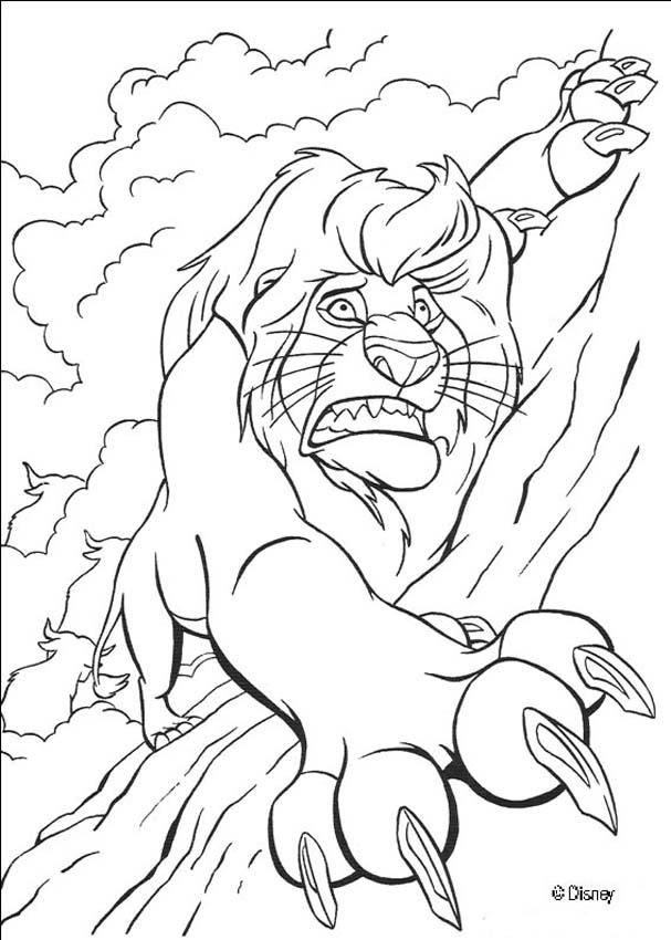 607x850 The Lion King Coloring Pages