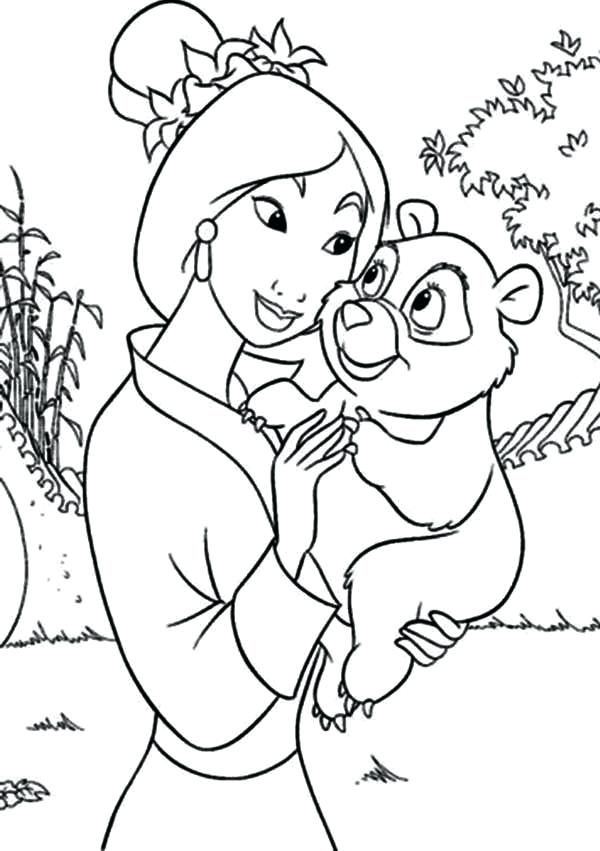 600x851 Mulan Coloring Page Coloring Pages And Coloring Page Colouring
