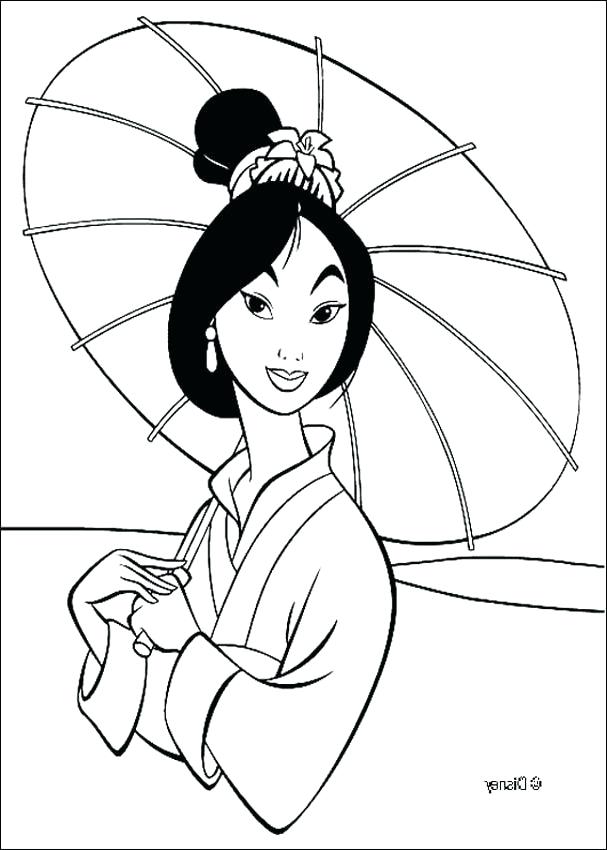 607x850 Mulan Coloring Pages Coloring Pages Mulan Coloring Pages Games