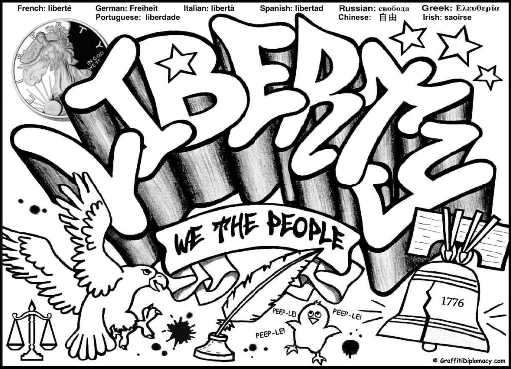 1024x740 Graffiti Coloring Pages Brilliant Multicultural Graffiti Art Free