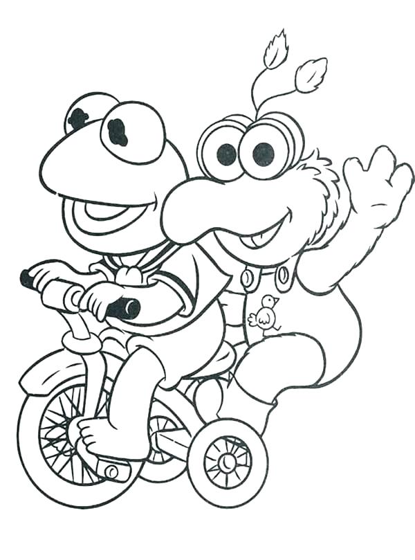 600x809 Muppet Babies Coloring Pages Coloring Pages Babies Coloring Pages