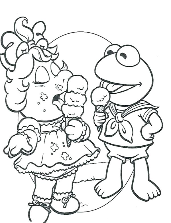 600x781 Muppet Babies Coloring Pages Maycrutex