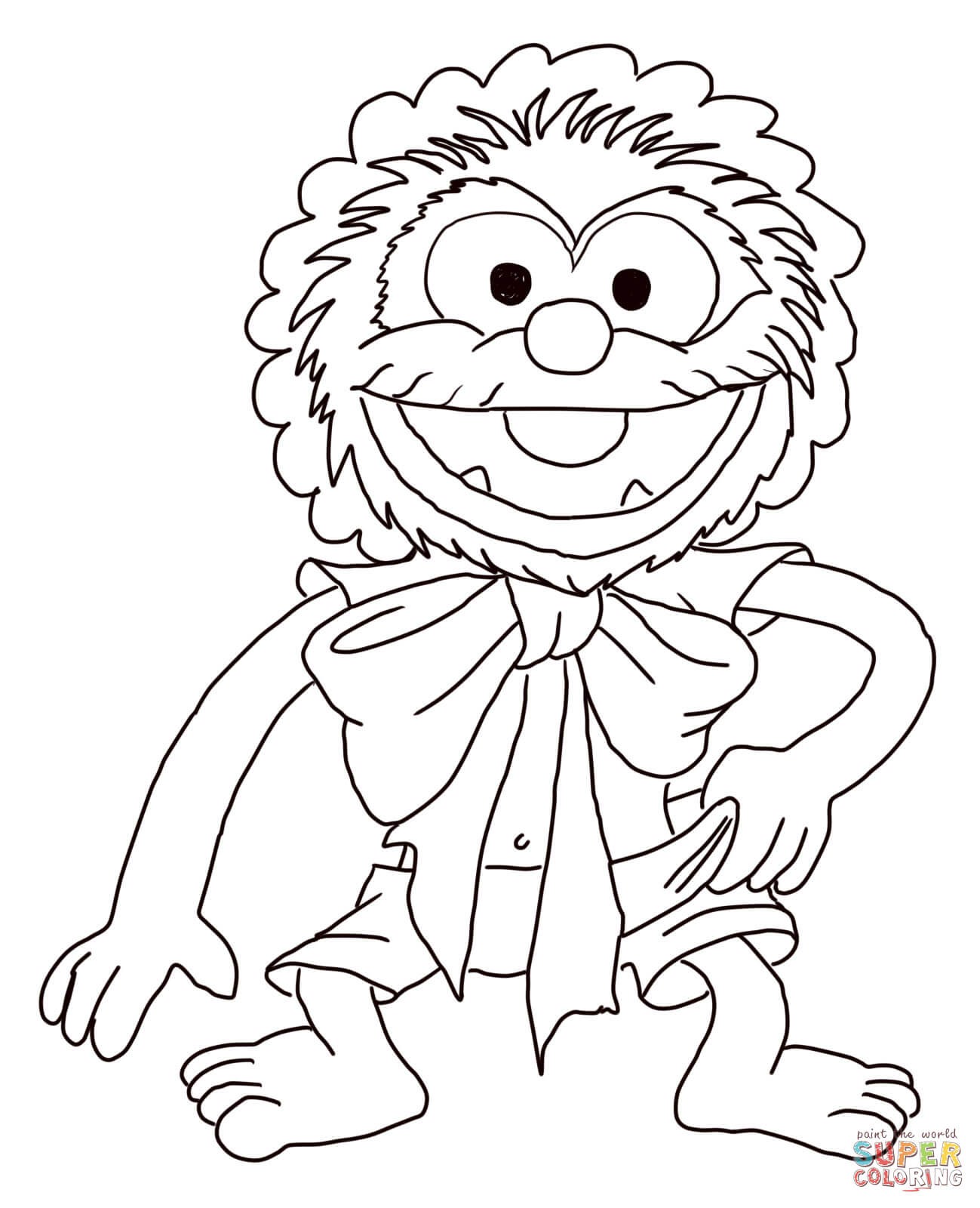 1299x1600 Muppet Babies Coloring Pages Resume