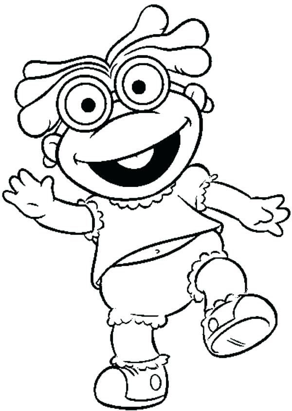 600x844 Muppet Coloring Pages Show Coloring Pages Animal Muppet Coloring