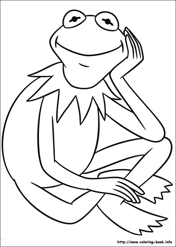 567x794 Muppets Coloring Pages