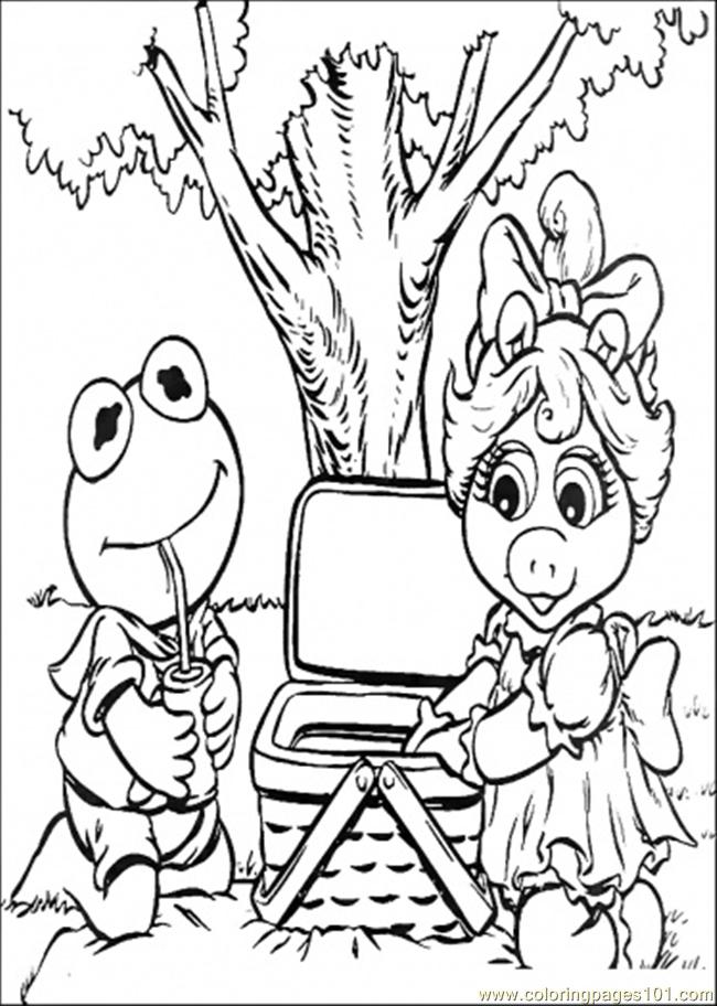 650x912 Riend Go Picnic Coloring Page Coloring Page Color Online Happy
